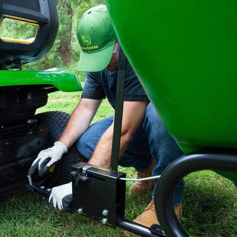 ZenVora 175 lb Tow-Behind Broadcast Spreader with Poly Hopper, Adjustable Flow Control for Lawn Tractors