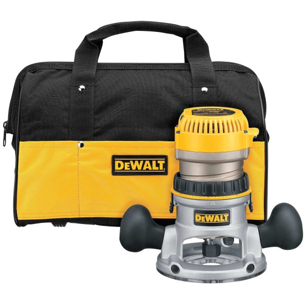 ZenVora 1/2-in Collet 2.25 HP Variable Speed Fixed Base Corded Router with Soft Case, 12 Amp EVS Router (Tool Only)