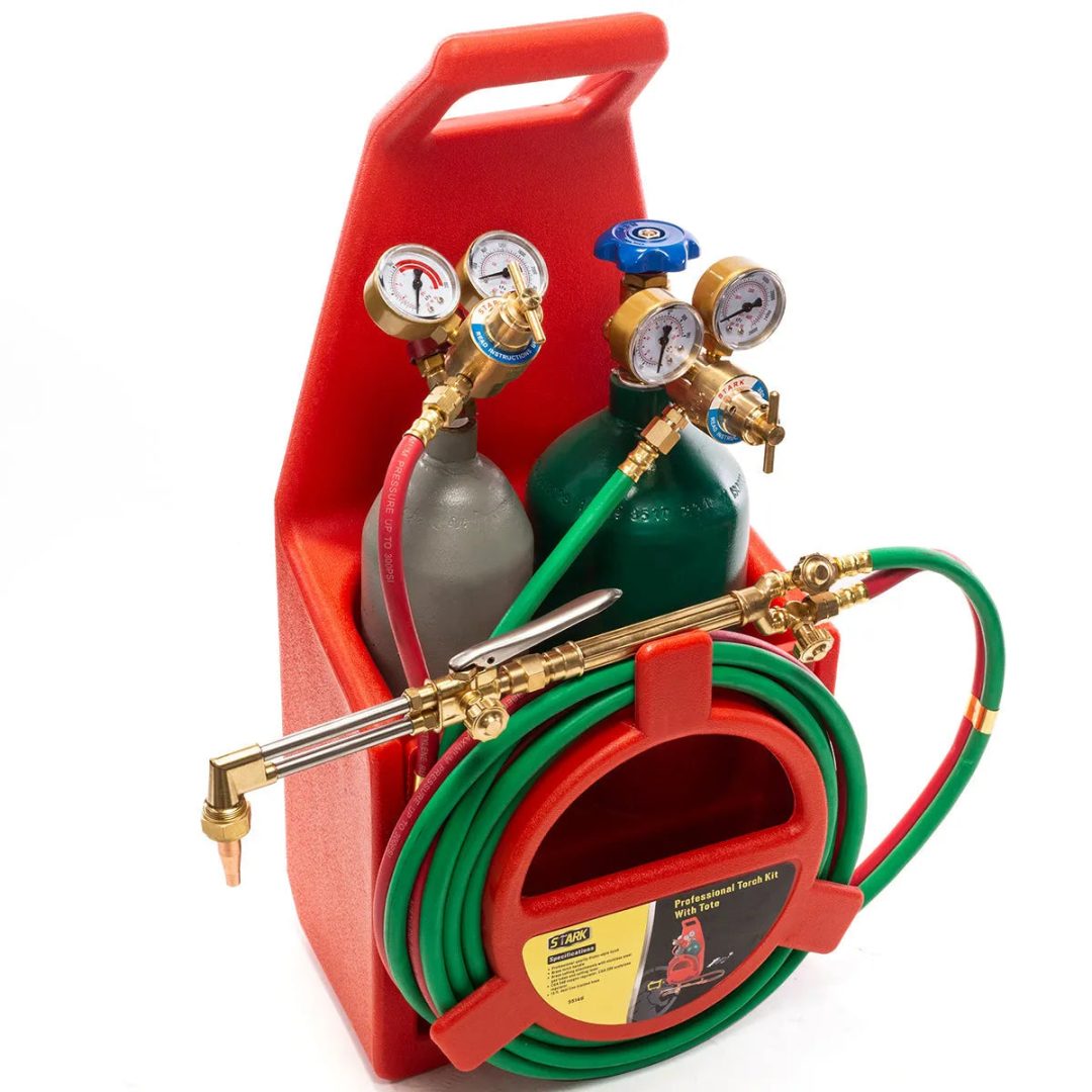 ZenVora Oxygen-Acetylene Welding and Cutting Torch Regulator Set