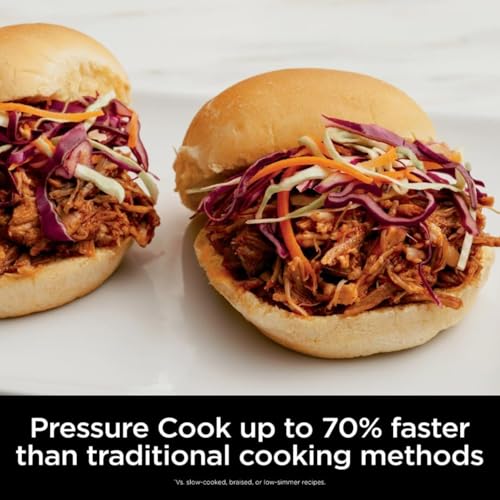 ZenVora 10-in-1 6.5-Qt Pressure Cooker and Air Fryer Multicooker, Stainless Steel