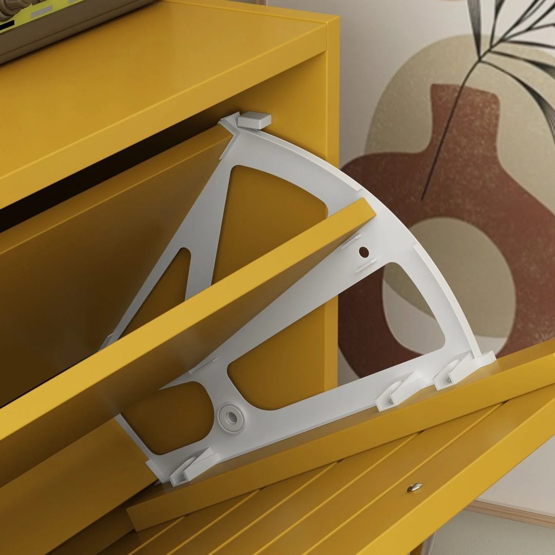 ZenVora Modern Shoe Storage Cabinet for Entryway and Hallway, Space-Saving Shoe Organizer