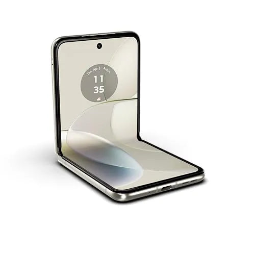 ZenVora Unlocked Smartphone, 8GB RAM, 128GB Storage, 32MP Camera, Vanilla Cream, 73.95 x 170.82 x 7.35mm
