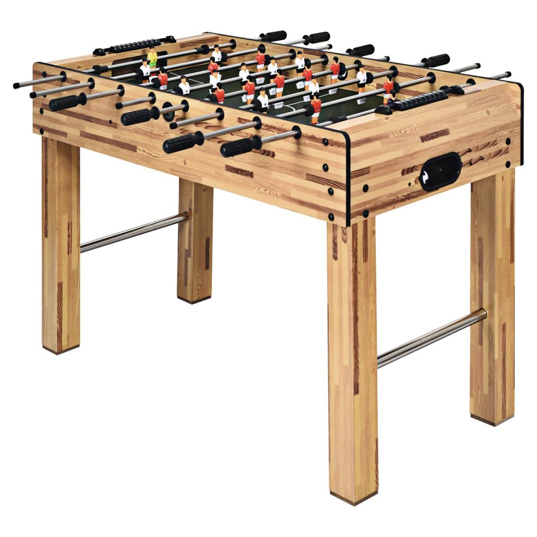 ZenVora 48" Foosball Table – Easy-Assemble Soccer Game Table