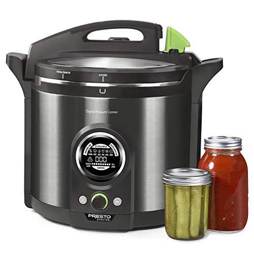 ZenVora 12-Qt. Digital Canner, Black Stainless Steel