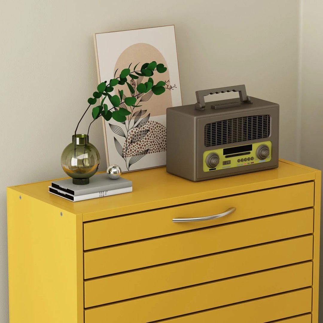 ZenVora Modern Shoe Storage Cabinet for Entryway and Hallway, Space-Saving Shoe Organizer