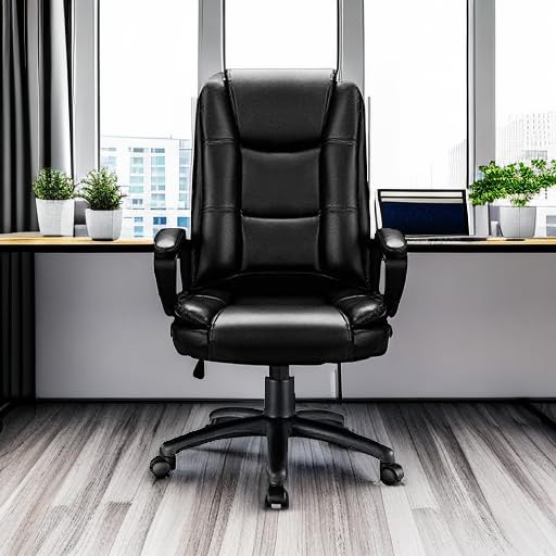 ZenVora 400 LBS Big and Tall Office Chair, Heavy Duty Ergonomic Computer Desk Chair for Home Office and Workspace