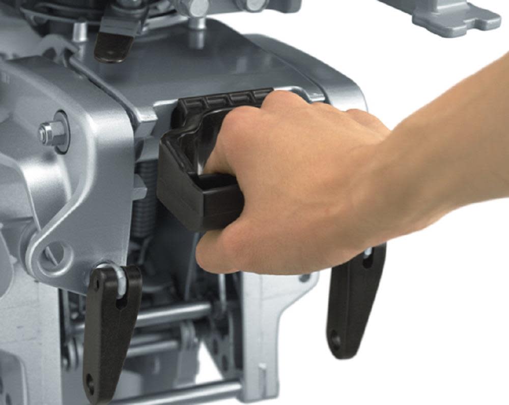 ZenVora 8 HP 4-Stroke Outboard Motor with Throttle Grip and Power Tilt, Portable Boat Engine