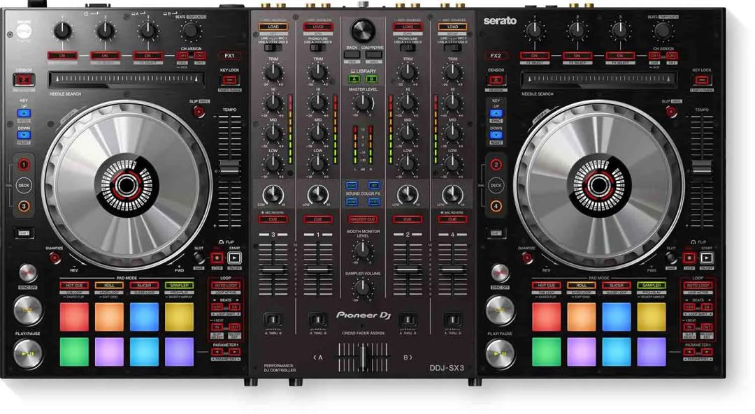 ZenVora 4-Channel DJ Controller