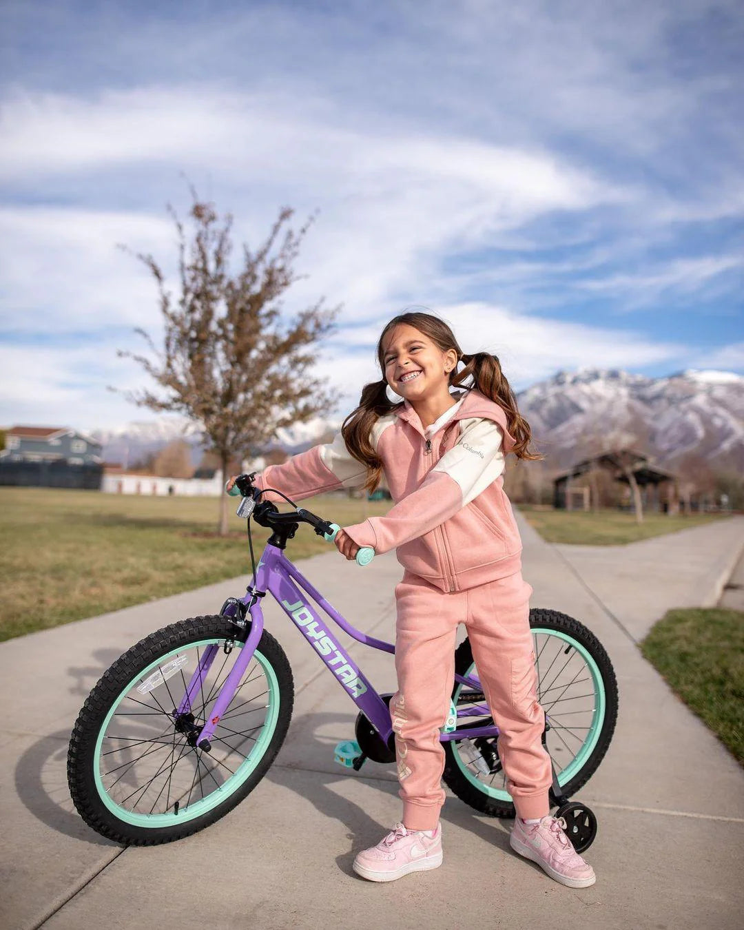 ZenVora 20-Inch Kids Bike with Training Wheels