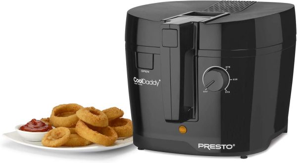 ZenVora Cool-touch Deep Fryer Black