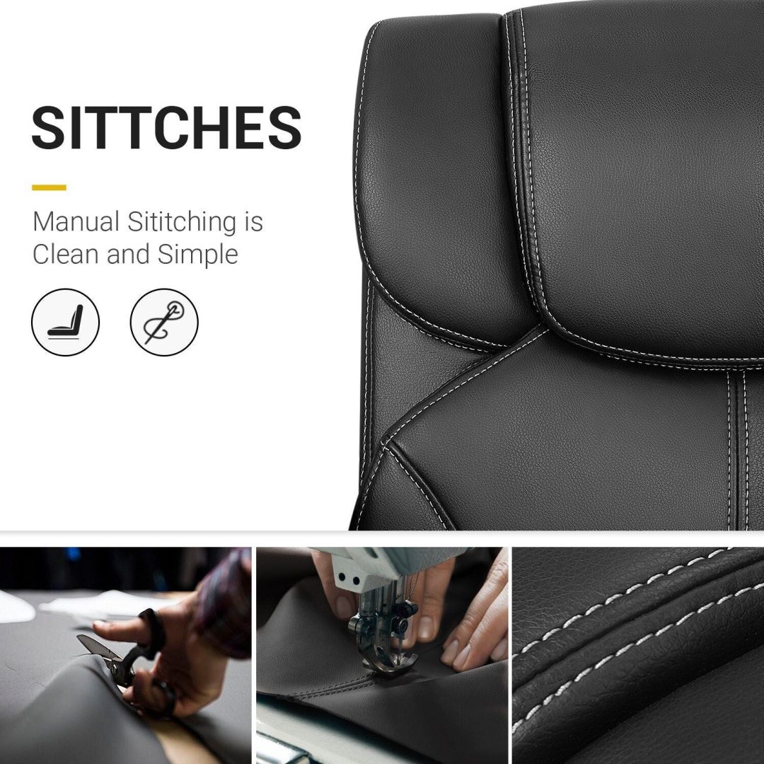ZenVora Mid Back Office Chair, Ergonomic Swivel Computer Task Chair for Home Office, Work and Study