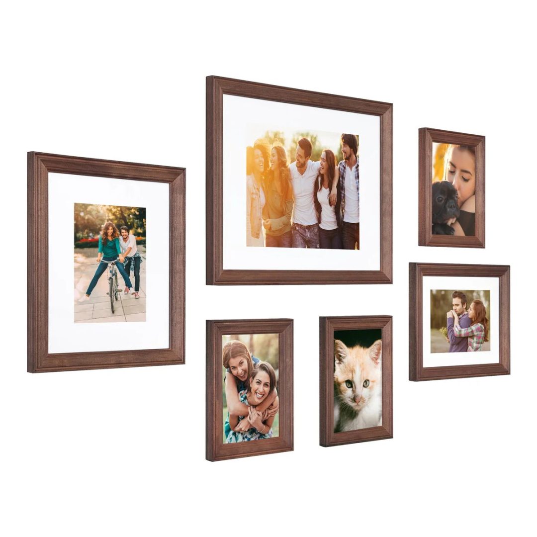 ZenVora Gallery Wall Frame Set, Multi-Piece Decorative Picture Frames for Photos, Artwork and Home Decor