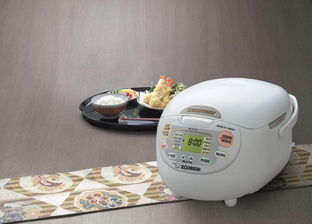 ZenVora 5.5-Cup Rice Cooker, Made in Japan, Premium White