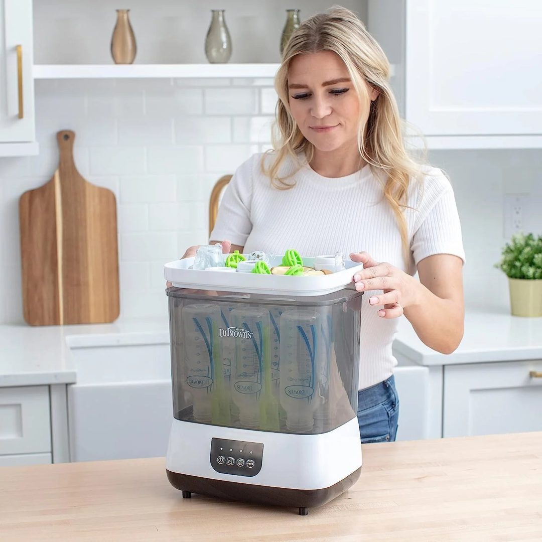 ZenVora All-in-One Baby Bottle Sterilizer and Dryer