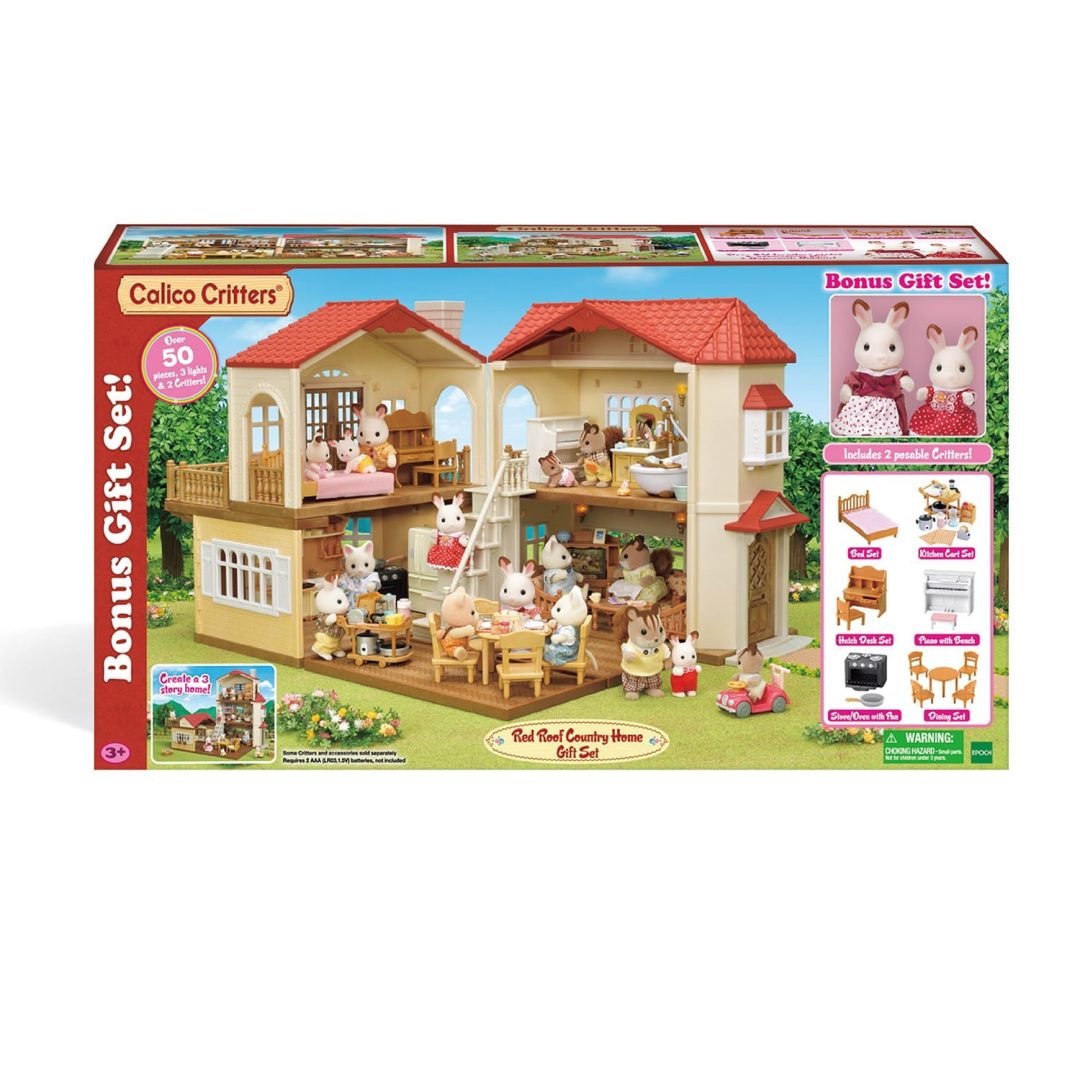 ZenVora Dollhouse Playset with Figures, Furniture and Accessories