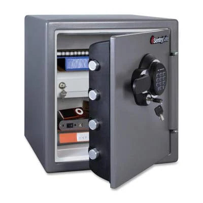 ZenVora Digital Safe Box, Waterproof and Fireproof Alloy Steel Security Safe for Home and Office