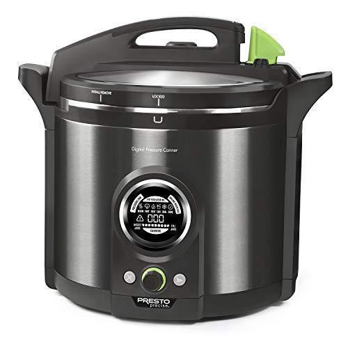 ZenVora 12-Qt. Digital Canner, Black Stainless Steel