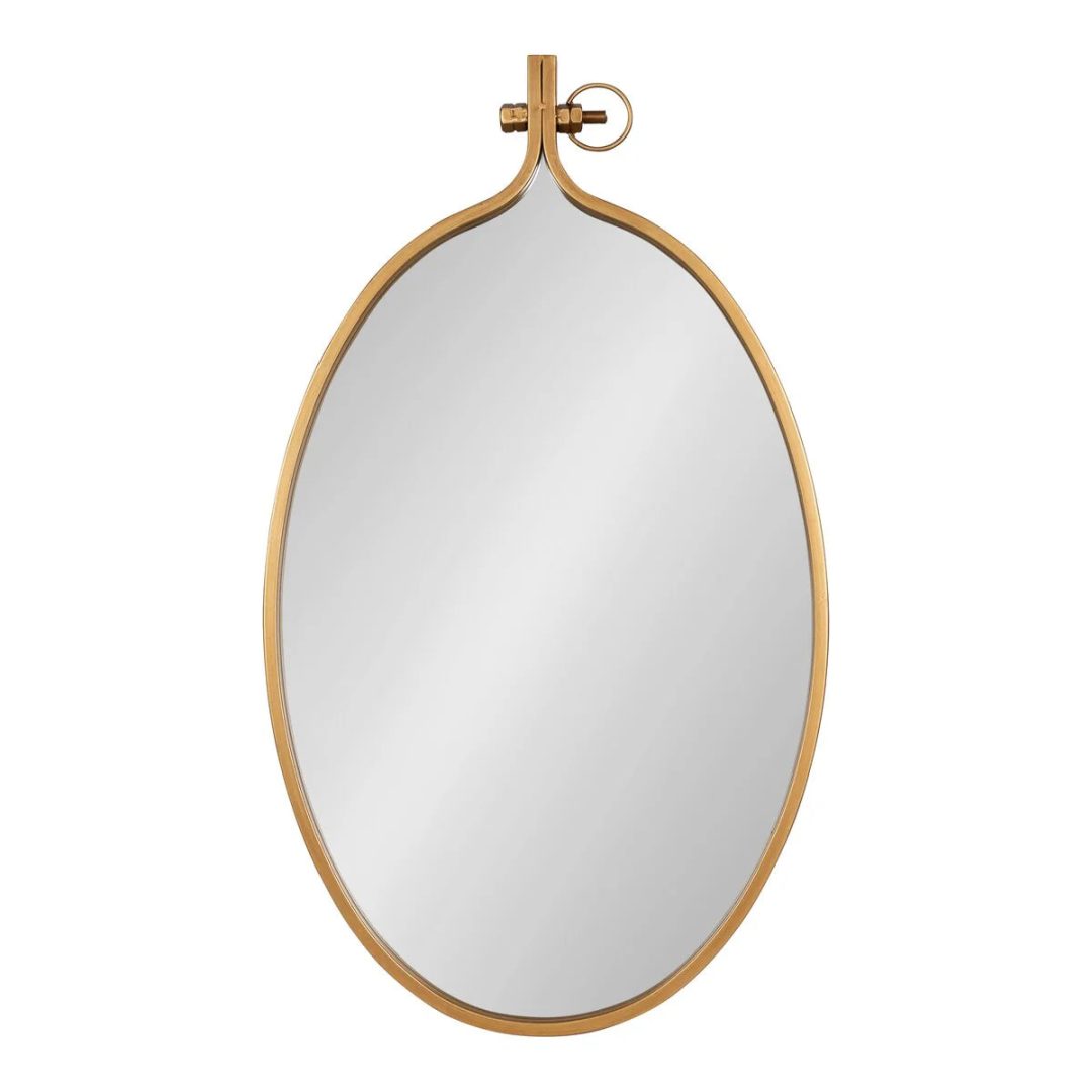 Modern Round Wall Mirror, Decorative Circular Accent Mirror for Living Room, Bedroom and Entryway