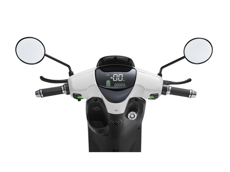 ZenVora 2000W 60V Electric Scooter – 45 km/h Top Speed, 71 km Range, 2-Seater Mokick