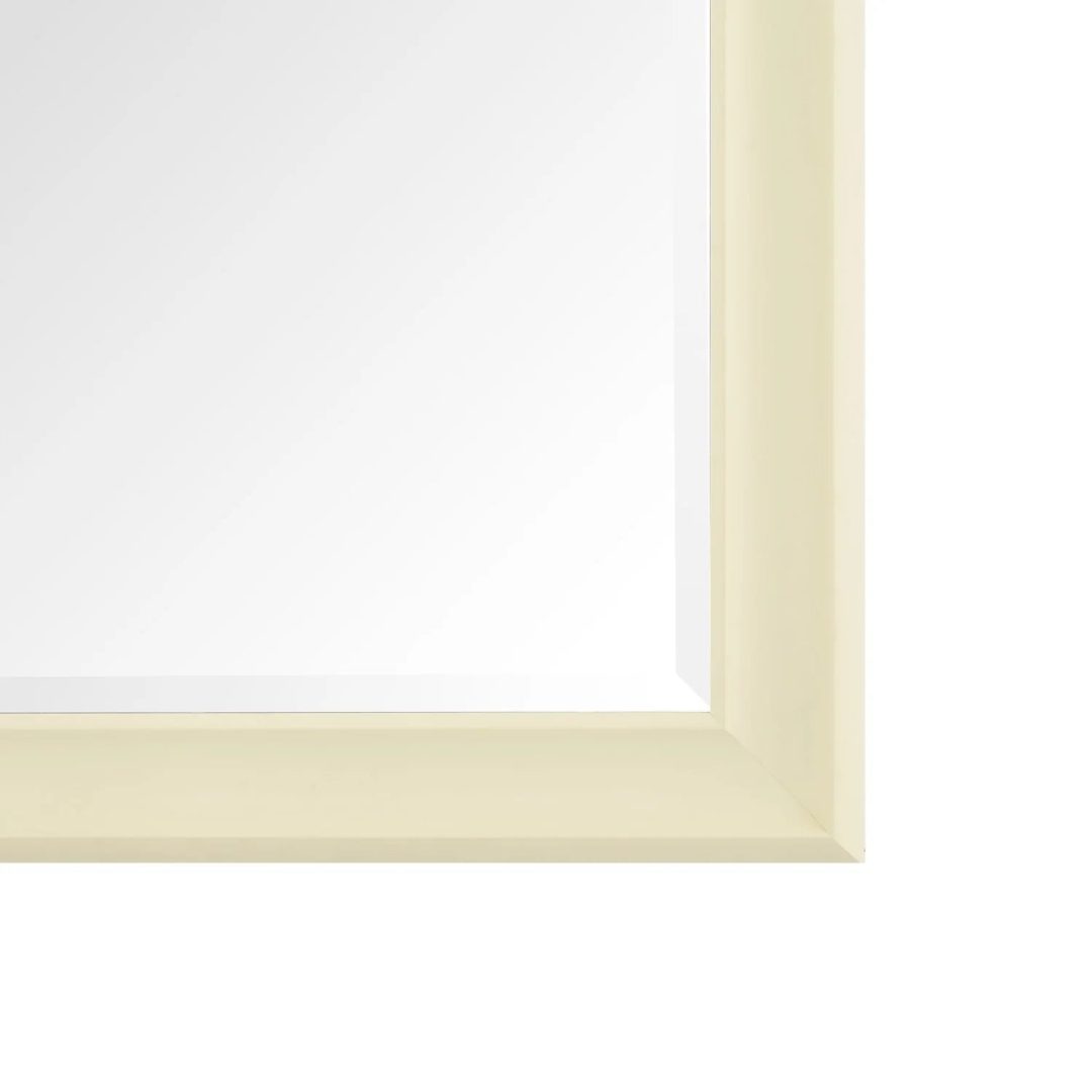 ZenVora Tall Full Length Mirror, Oversized Rectangle Full Body Wall Mounted Mirror with Smooth Faux Wood Frame
