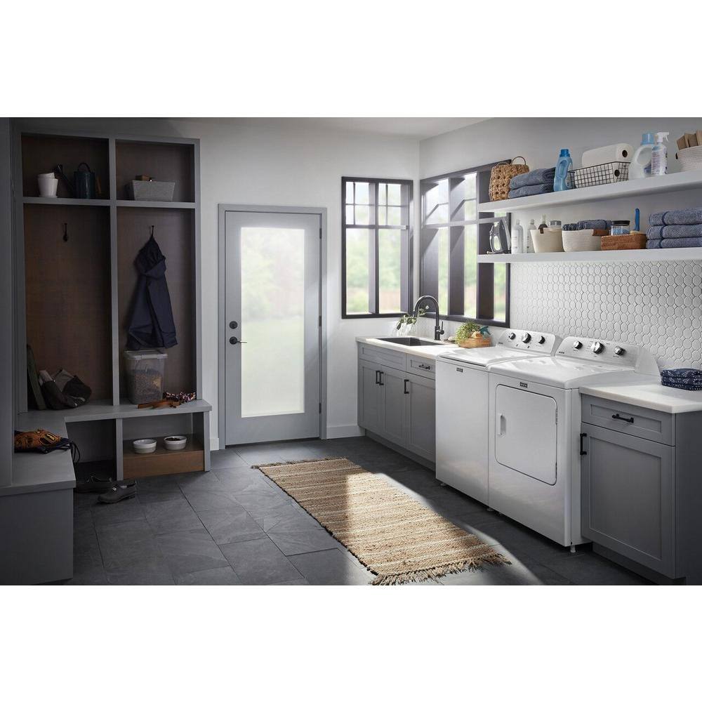 ZenVora 7.0 Cu. Ft. Vented Gas Dryer, White