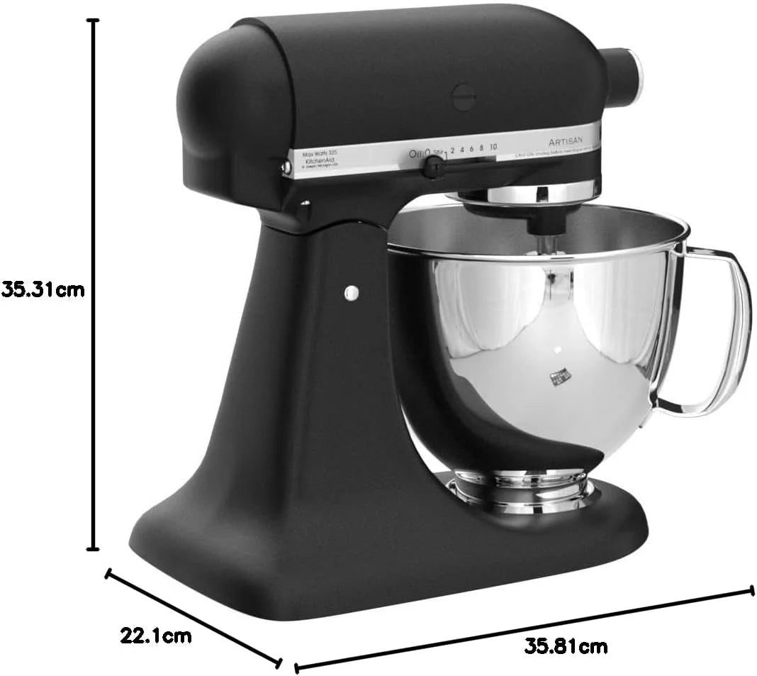 ZenVora 5-Quart Tilt-Head Stand Mixer, Electric Kitchen Mixer with Bowl, Multi-Speed Settings for Baking, Mixing and Food Preparation