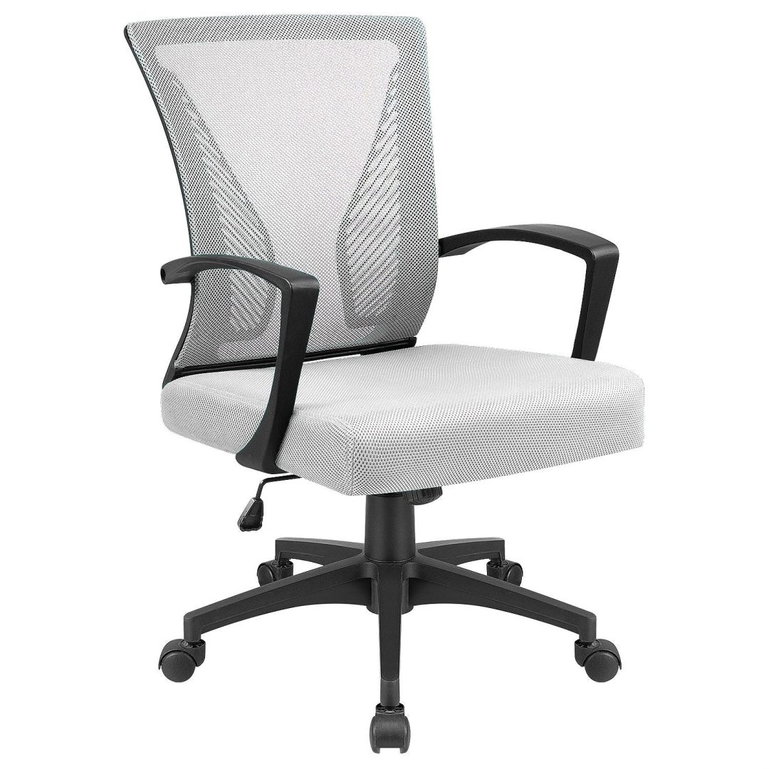 ZenVora Ergonomic Mesh Office Chair with Lumbar Support, Breathable Computer Desk Chair