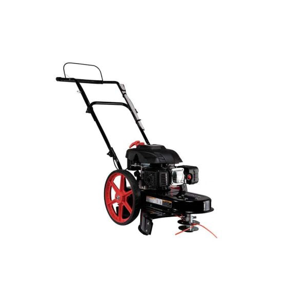 ZenVora 22-Inch 173cc Gas Walk-Behind String Trimmer Mower - Wheeled Brush Cutter with Powerful Engine