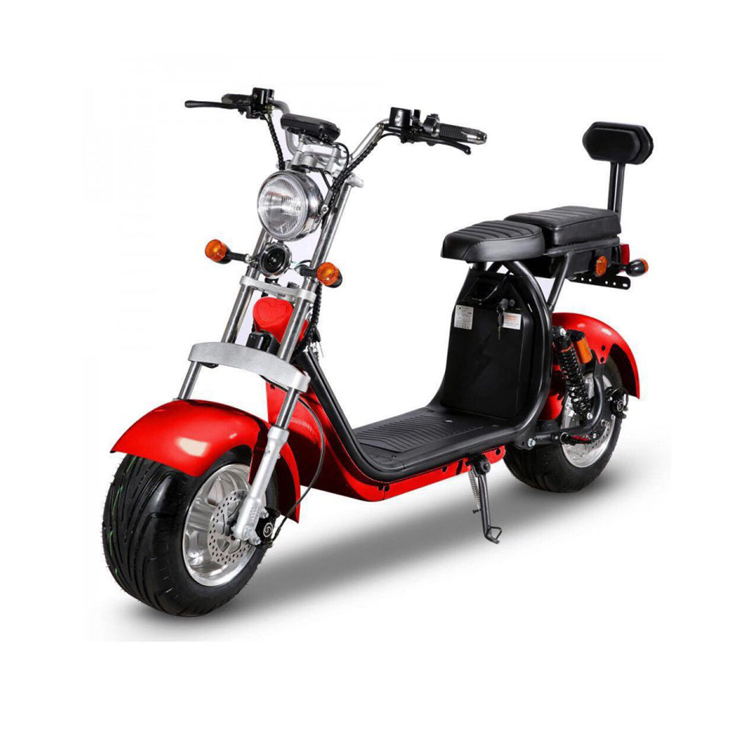 ZenVora 1500W Electric City Scooter, 40Ah Battery, 110 km Range, Road Homologated