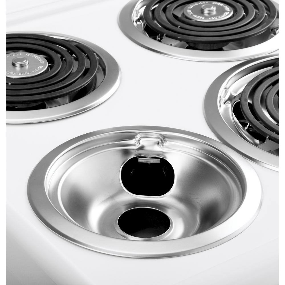 ZenVora 20 in. 4 Burner Element Free-Standing Electric Range in White