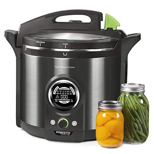 ZenVora 12-Qt. Digital Canner, Black Stainless Steel
