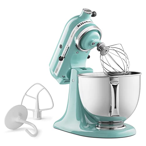 ZenVora 5-Quart Tilt-Head Stand Mixer with Pouring Shield