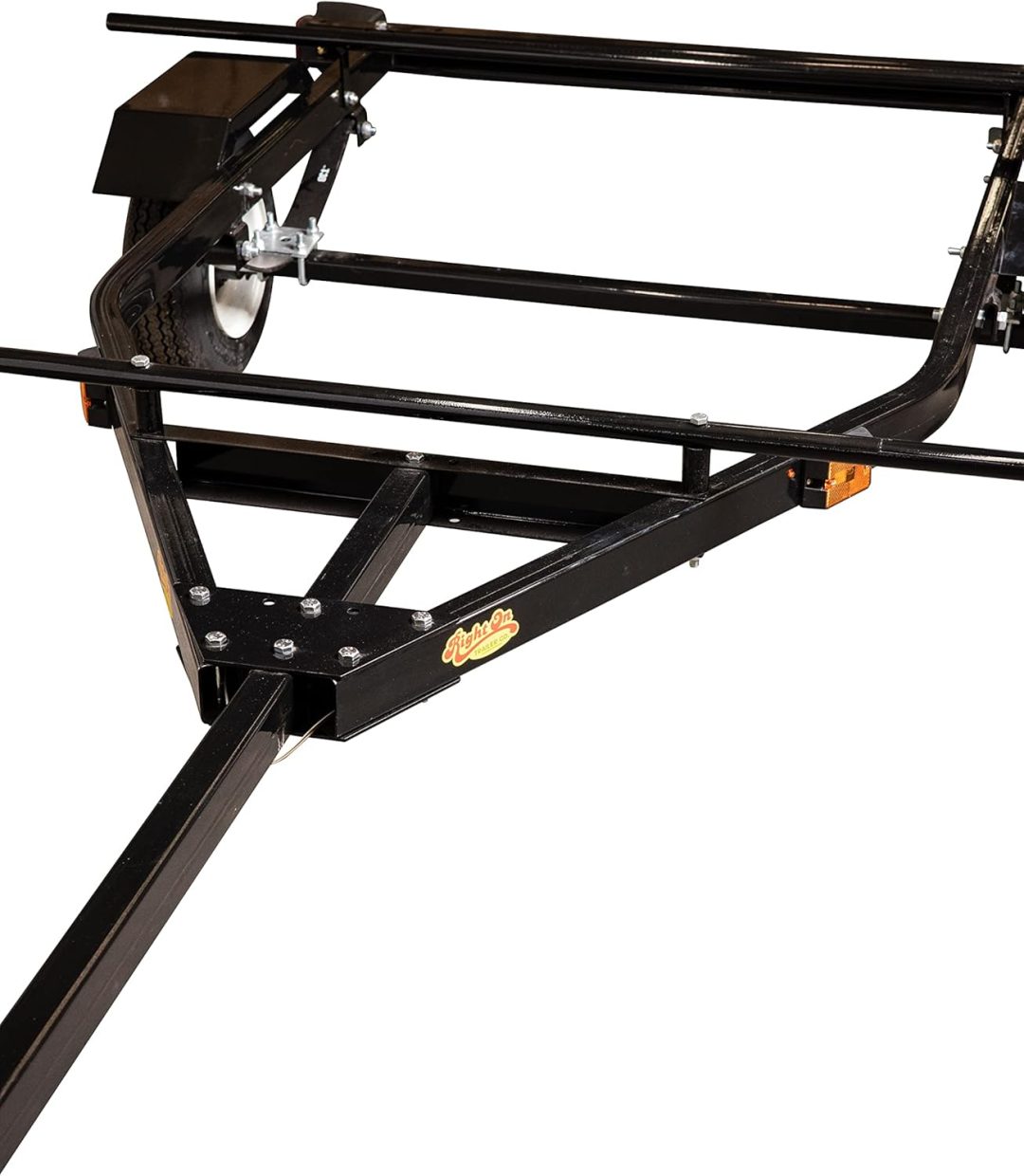 ZenVora 65 Inch Aluminum Kayak Trailer - Heavy Duty 2 Kayak Fishing Trailer with Powder Coated Frame