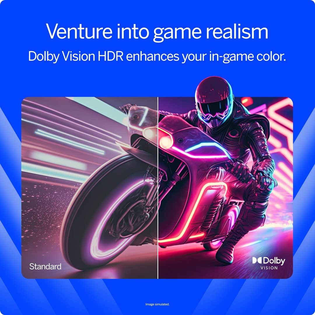 50-Inch 4K HDR Smart TV with Dolby Vision, HDR10+ and WiFi 6