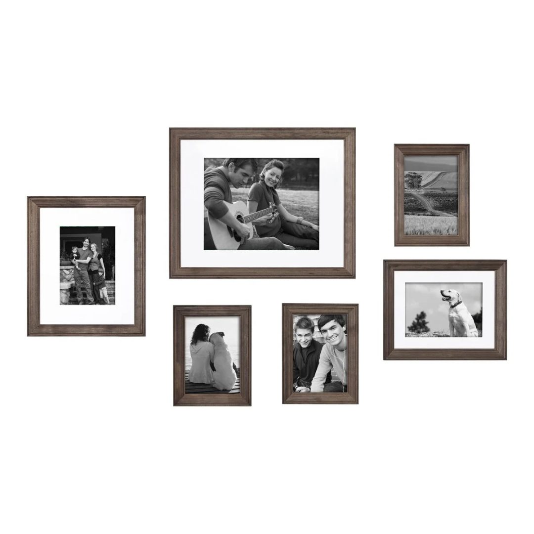 ZenVora Gallery Wall Frame Set, Multi-Piece Decorative Picture Frames for Photos, Artwork and Home Decor