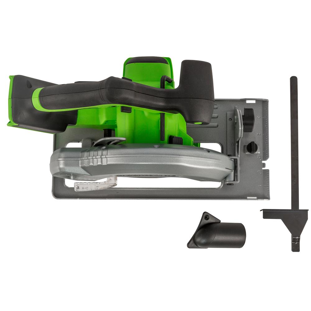 ZenVora 24V Brushless 7-1/4" Cordless Circular Saw – Variable Speed, Bare Tool
