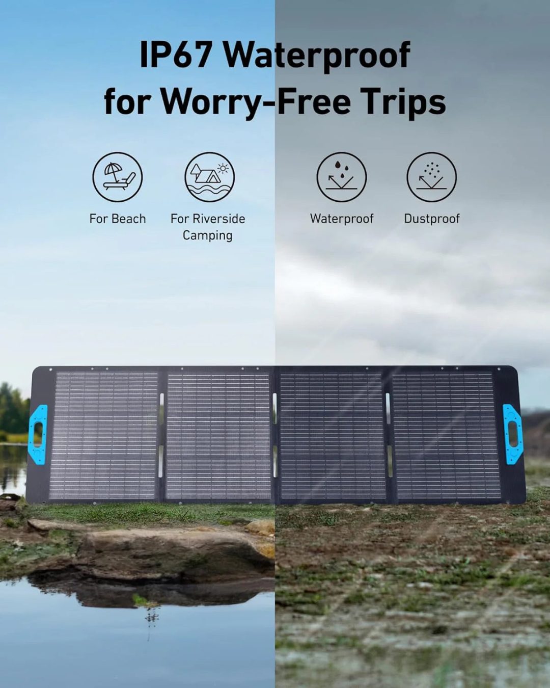 ZenVora Portable Power Station, 1800W Rated Power, 2400W Peak Output, 1056Wh LiFePO4 Battery, Fast 58-Minute Full Charge, Solar Generator for Outdoor, Emergency and Backup Power