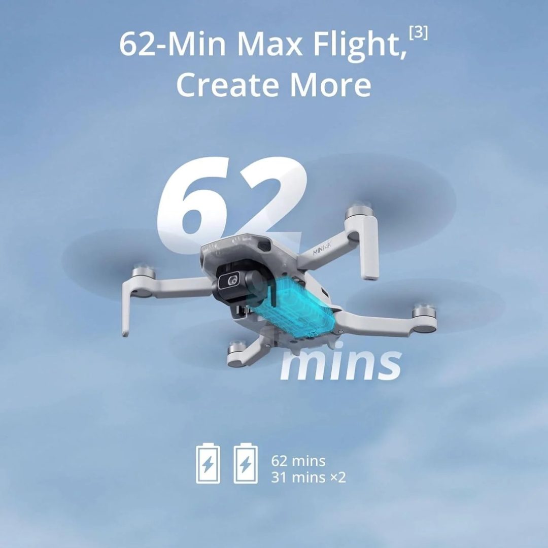 ZenVora 4K UHD Camera Drone Under 249g with 3-Axis Gimbal, 10 km Video Transmission, Auto Return and 31-Min. Flight Time