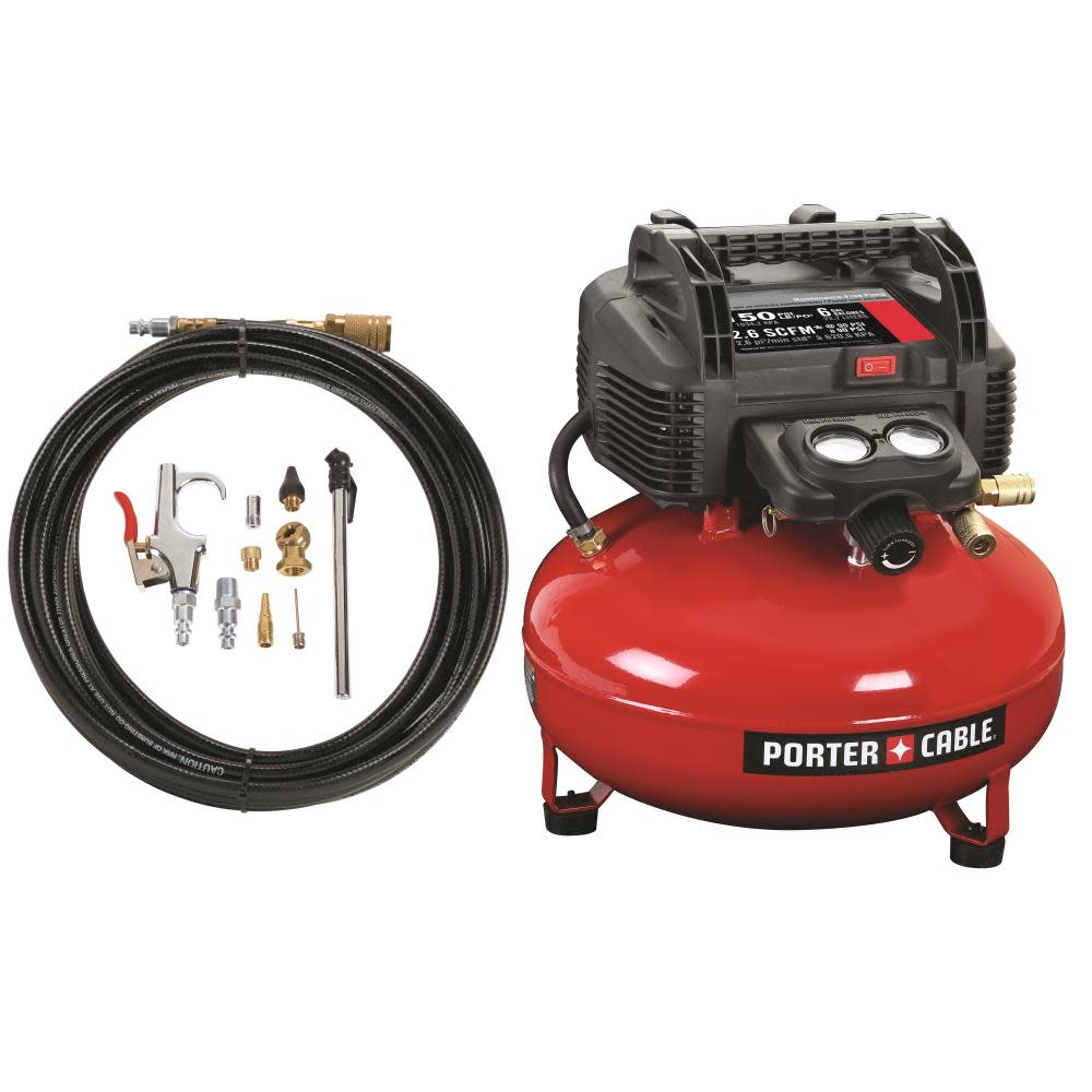 ZenVora 150 PSI, 6 Gallon Oil-Free Pancake Air Compressor