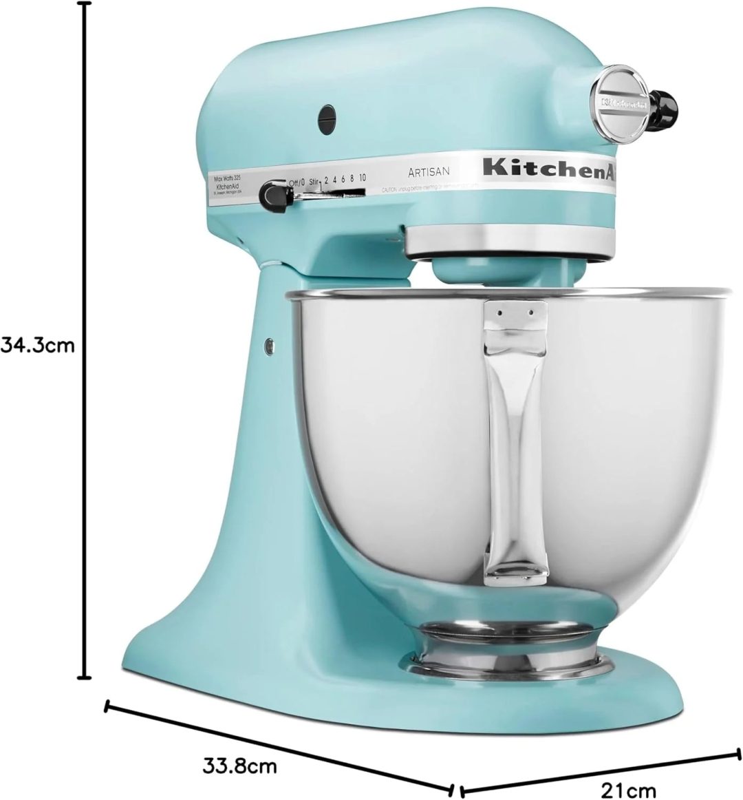 ZenVora 5-Quart Tilt-Head Stand Mixer, Electric Kitchen Mixer with Bowl, Multi-Speed Settings for Baking, Mixing and Food Preparation