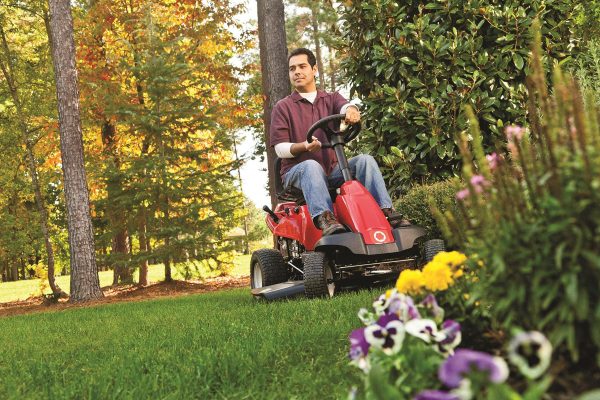 ZenVora 382cc 6-Speed Riding Lawn Mower with Adjustable Cutting Height