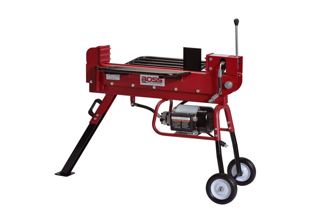 ZenVora Boss ED10T20 Electric Log Splitter - 10 Ton Hydraulic Wood Splitter with 2.5 HP Motor