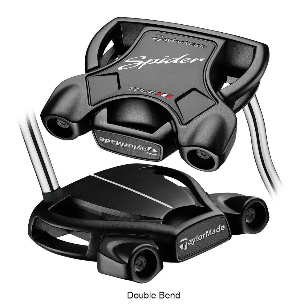 ZenVora Spider Tour Black Double Bend Putter