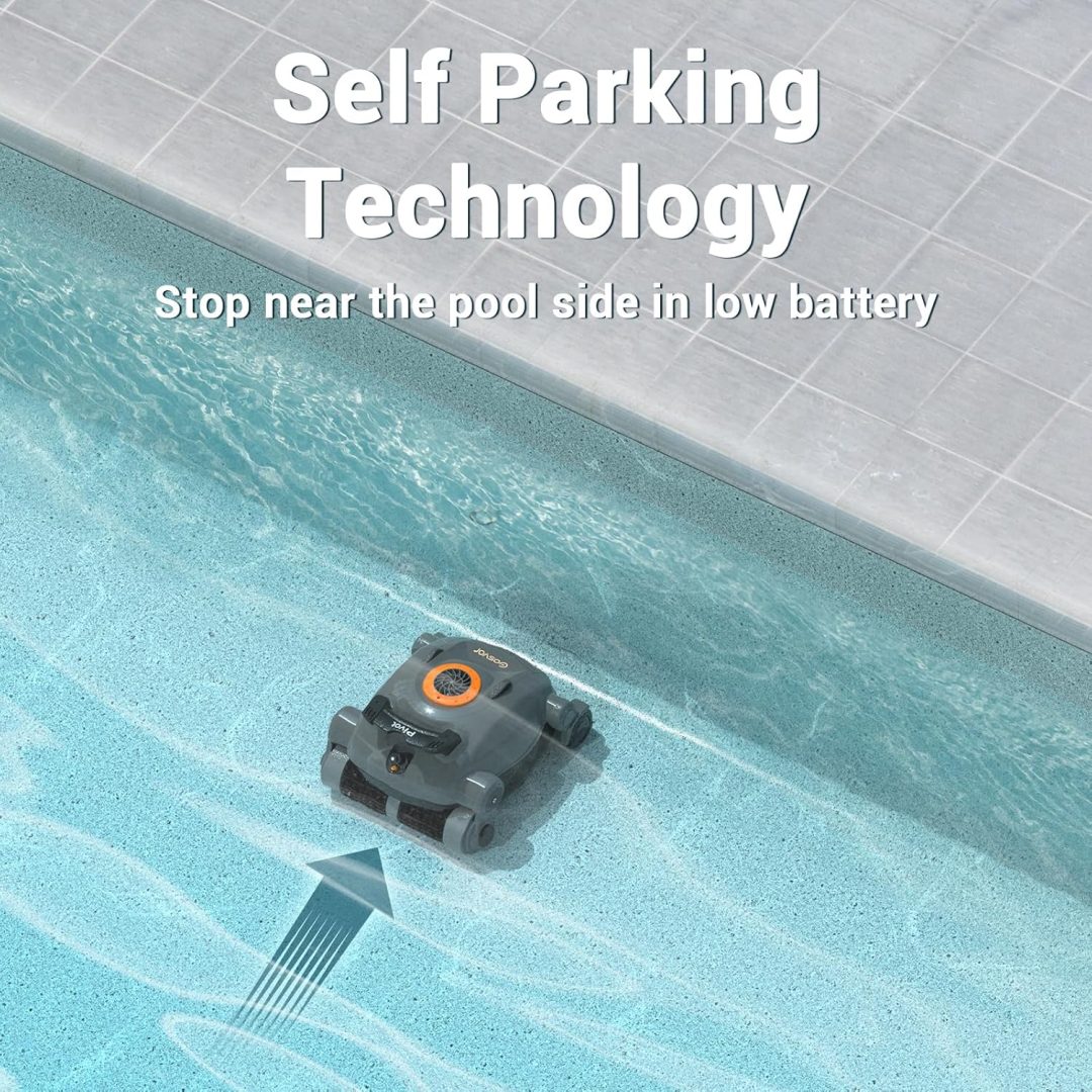 ZenVora Cordless Robotic Pool Cleaner, Automatic Wall Climbing Pool Vacuum for Swimming Pool Cleaning