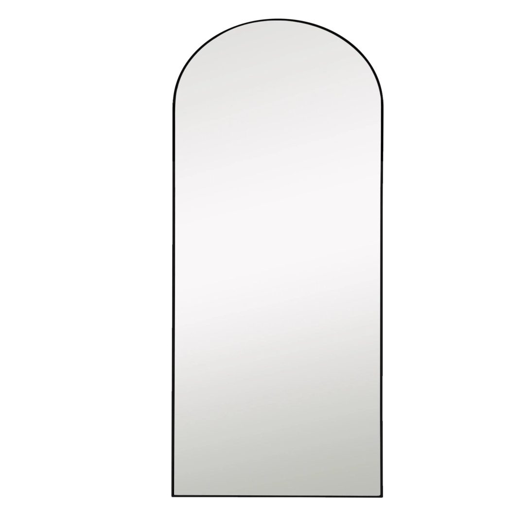 ZenVora Arched Full Length Floor Mirror, Large Full Body Standing and Wall Mounted Mirror for Bedroom, Living Room and Home Decor