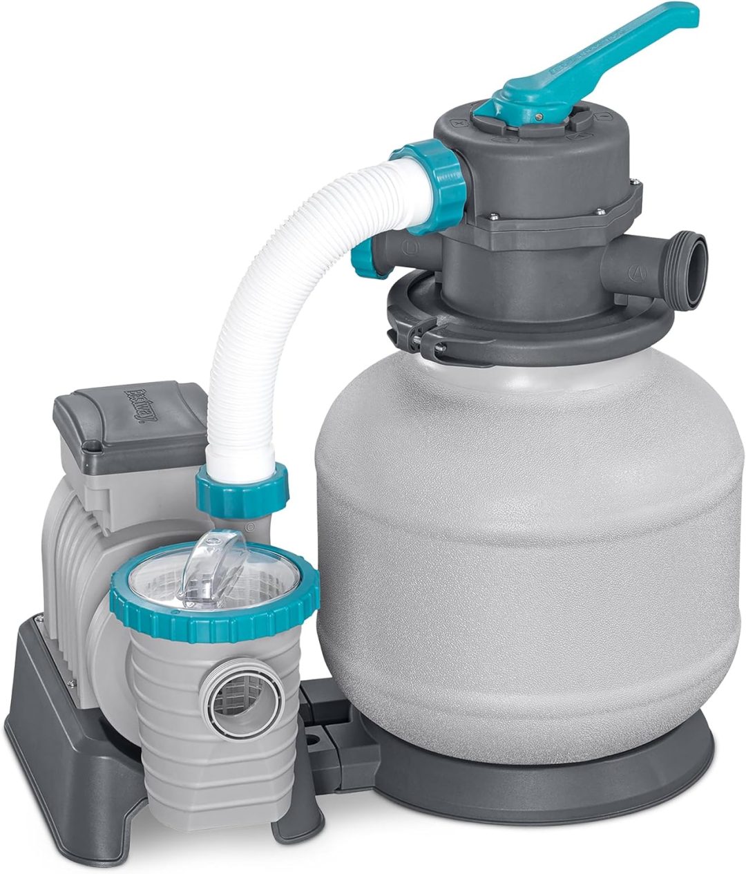 ZenVora 2,200 GPH Sand Filter Pump for Above Ground Pools, High Flow Swimming Pool Filtration System