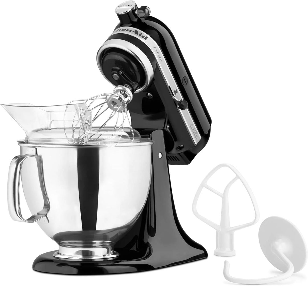 ZenVora 5-Quart Tilt-Head Stand Mixer, Electric Kitchen Mixer with Bowl, Multi-Speed Settings for Baking, Mixing and Food Preparation
