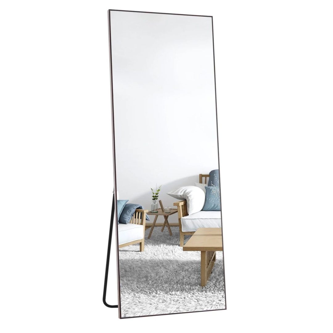 Large Full Length Wall Mounted Mirror, Full Body Dressing Mirror for Bedroom, Entryway and Home Decor