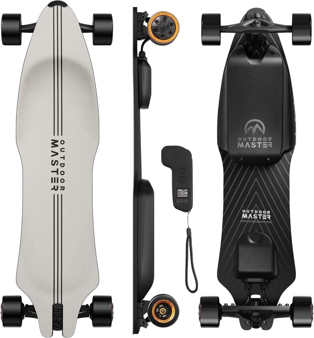 ZenVora Electric Skateboard for Adults and Teens, Dual 1000W Motors, 32 MPH, 26-Mile Range