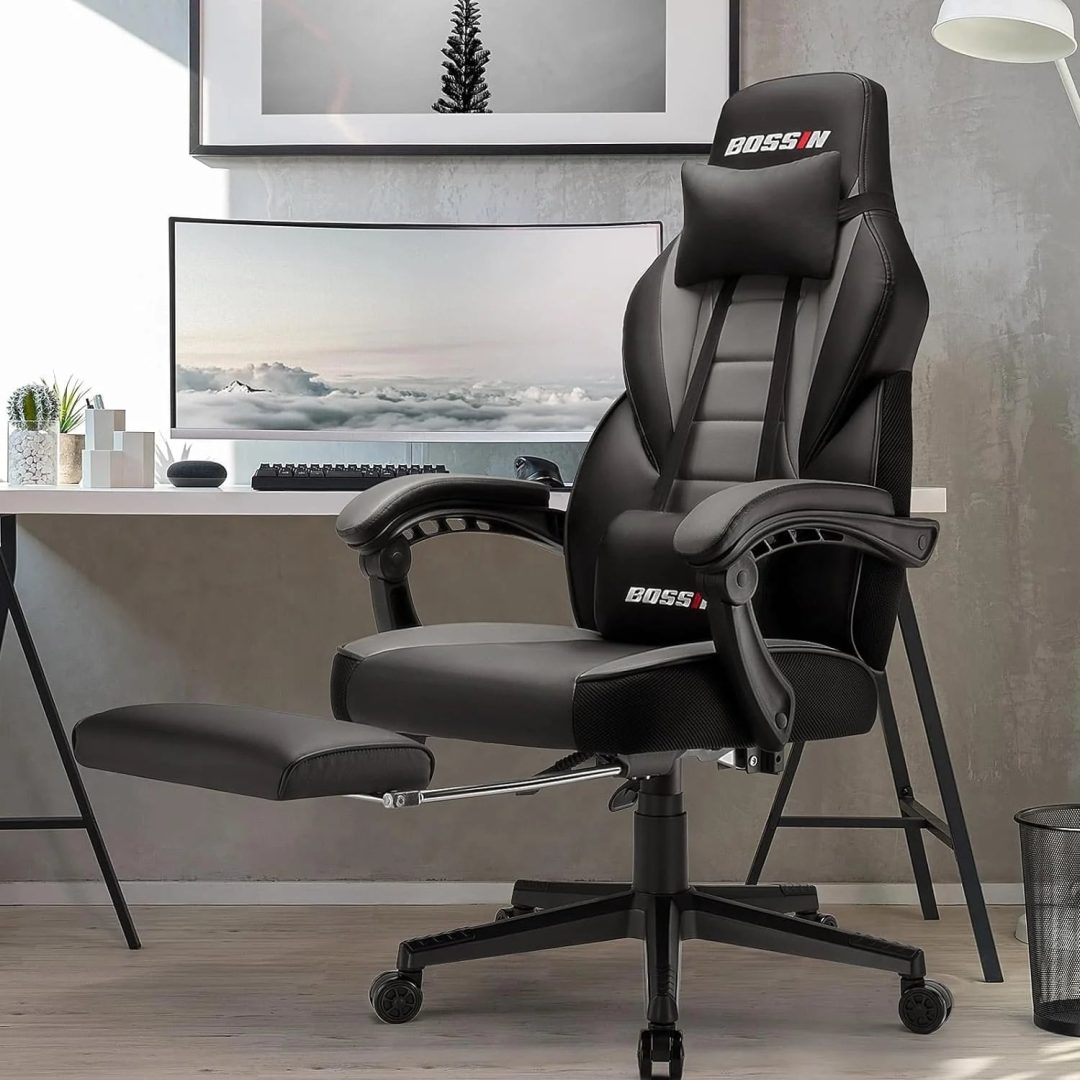 ZenVora Racing Style Gaming Chair, 300 lbs Big and Tall High Back Computer Chair